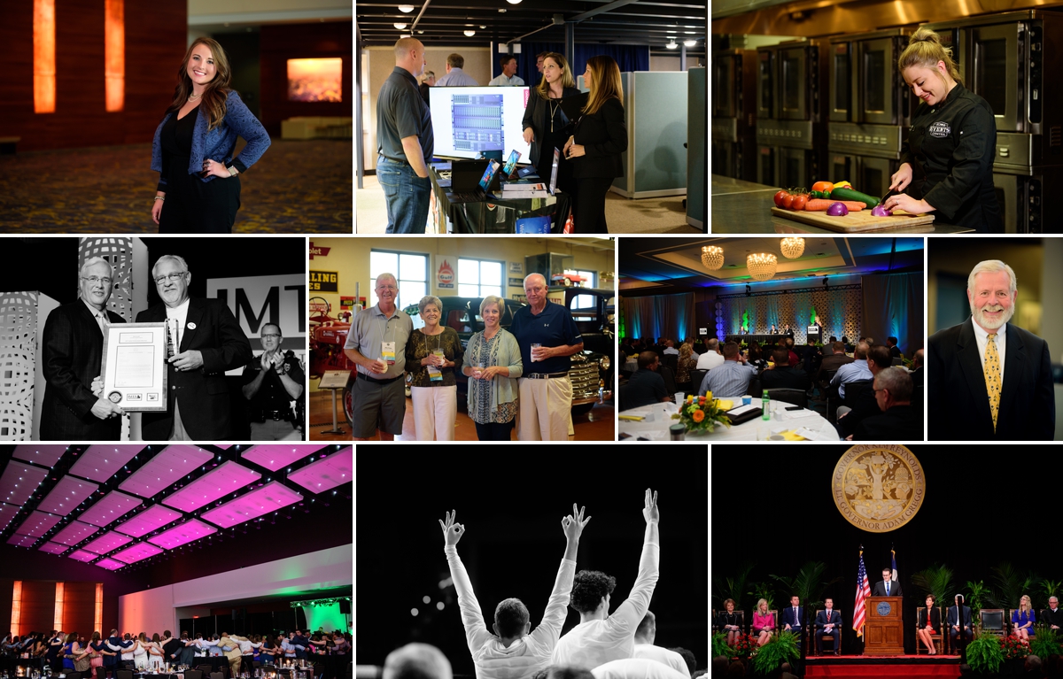 Katie McDonald Photography+commercial+head shot+ event meeting awards ceremony branding iowa event center des moines+iowa