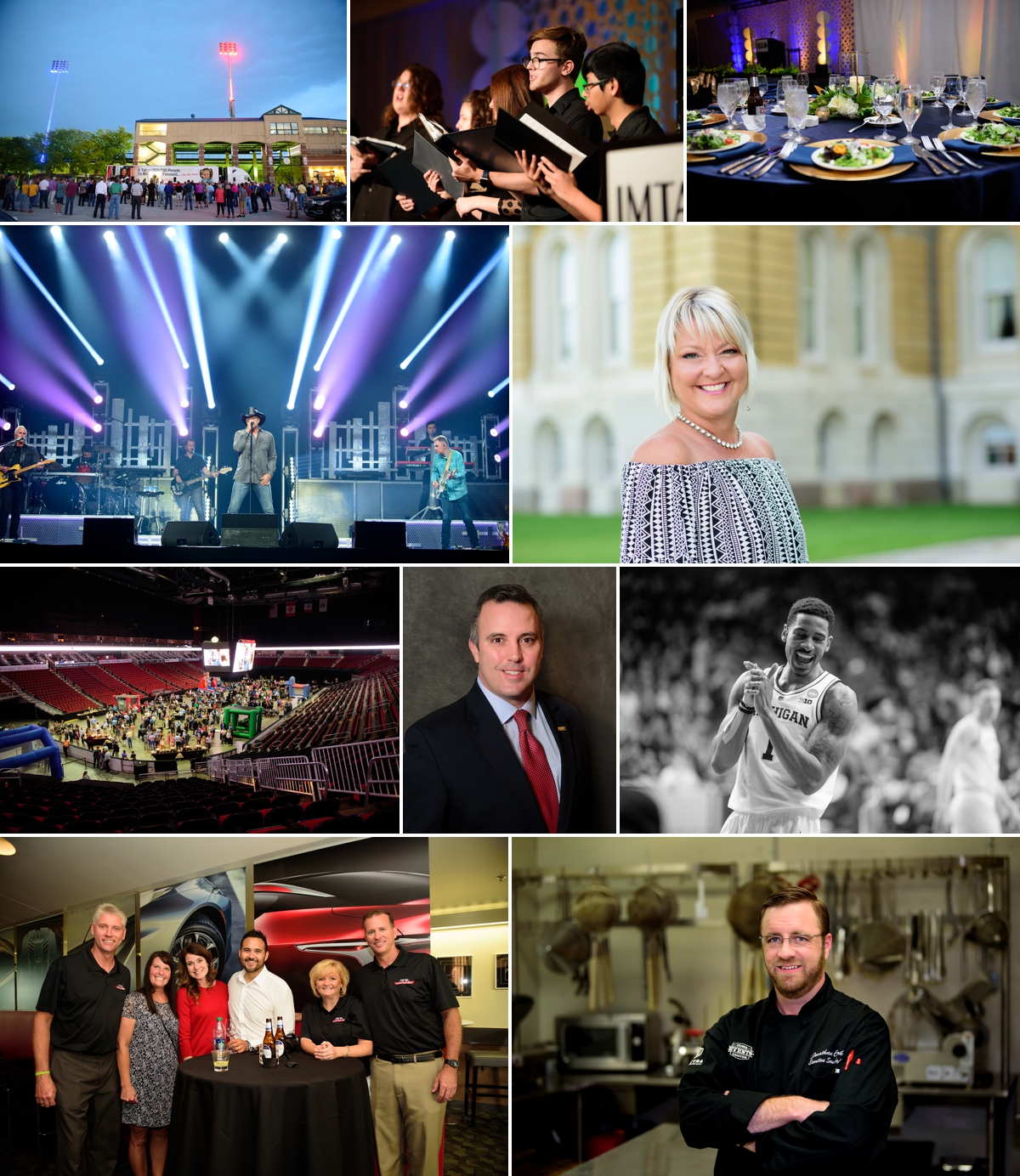 Katie McDonald Photography+commercial+head shot+ event meeting awards ceremony branding iowa event center des moines+iowa