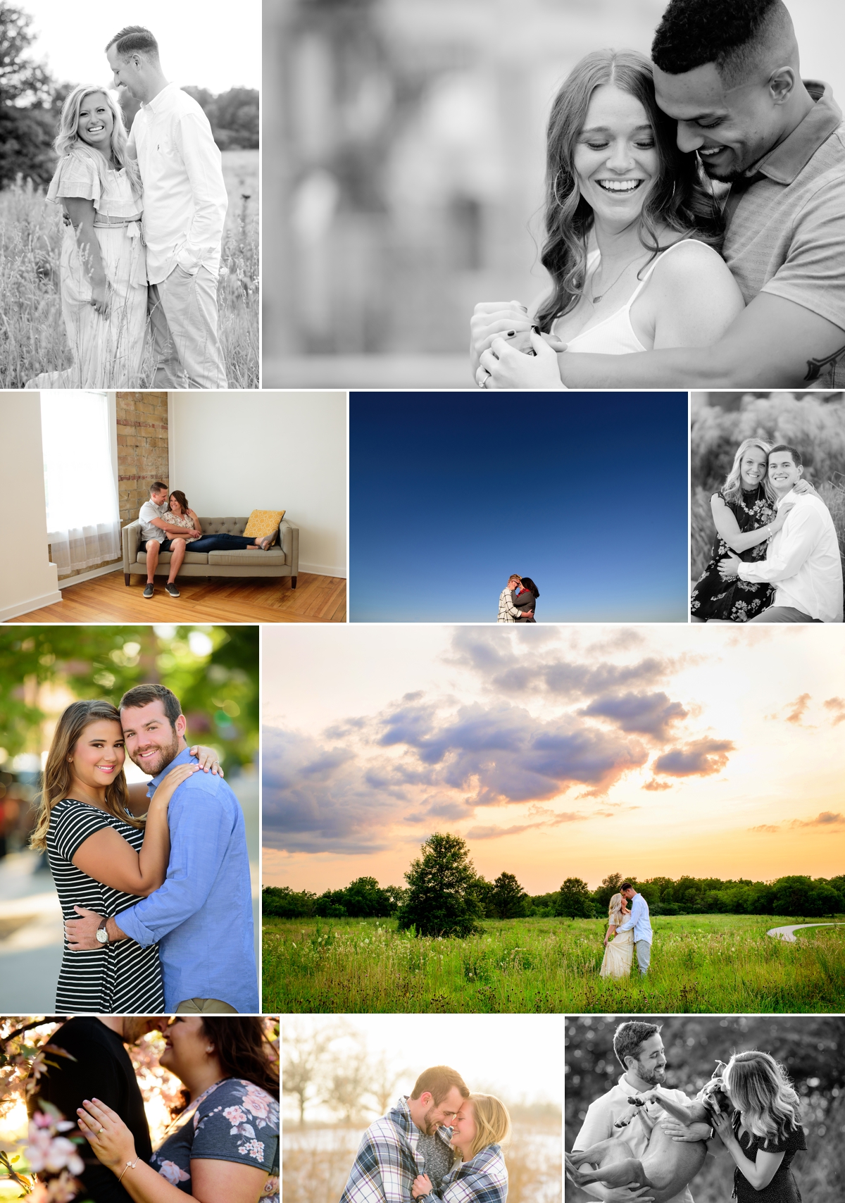 Katie McDonald Photography ENGAGEMENT WEDDING Des Moines Iowa
